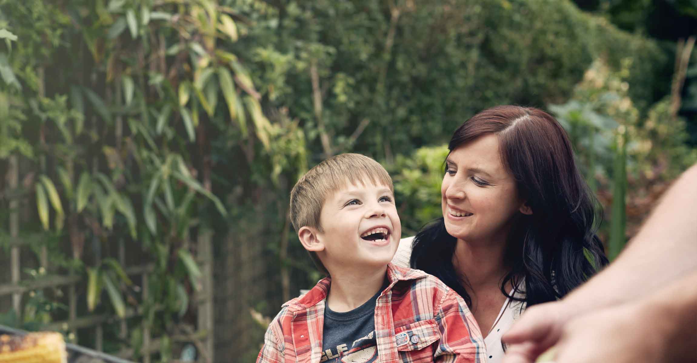 mother and son