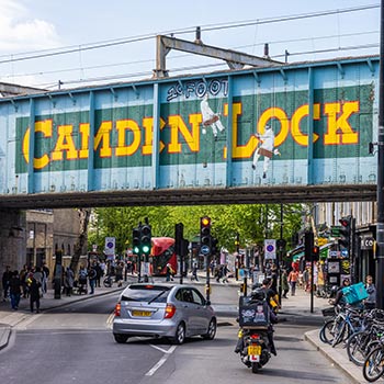 Camden Lock bridge