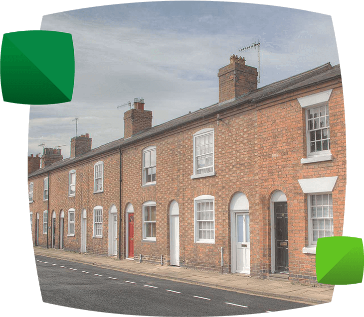 Row of houses