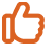 icon of thumbs up